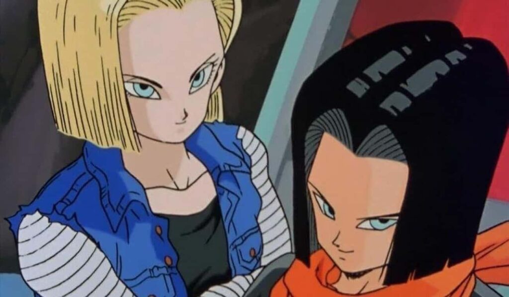 17) Androids 17 and 18 - 'Dragon Ball Z'