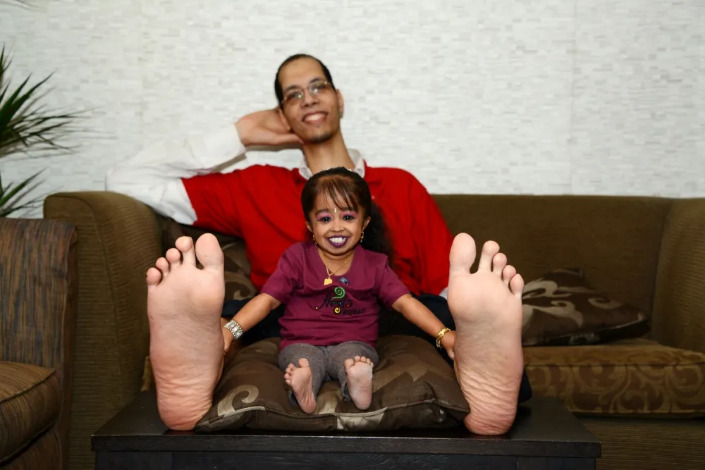 largest human feet